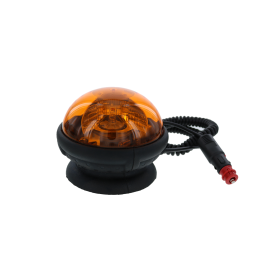 GYROPHARE ELLIPSE MAGNETIQUE,AMP. 24V MONTEE',AMP. 12V FOURNIE